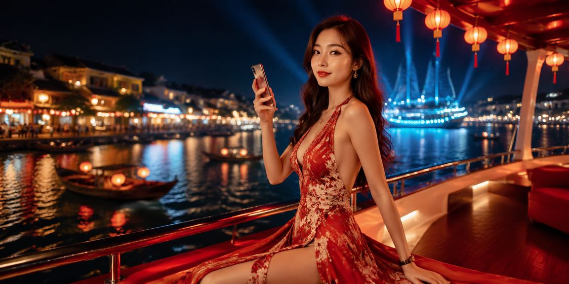 Người dùng Hội An sử dụng voucher casino trên điện thoại di động