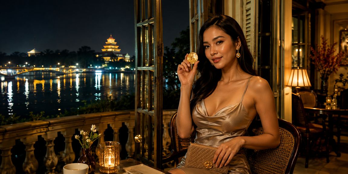 Khách hàng tại Huế tham khảo thông tin thanh toán cược trong quán cà phê yên tĩnh
